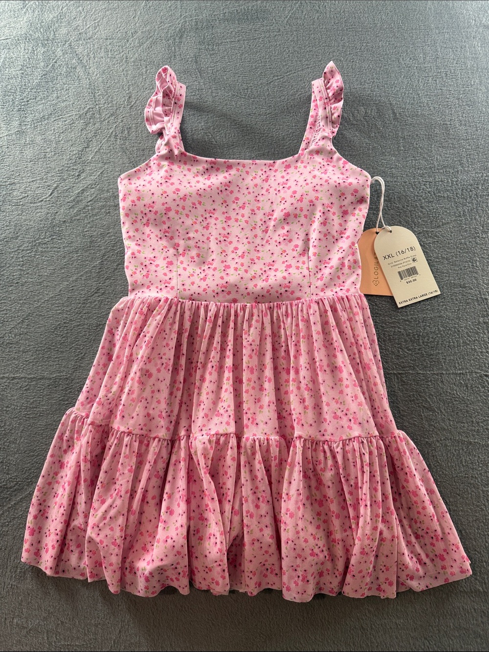Girls' Ballerina Ruffle Dress